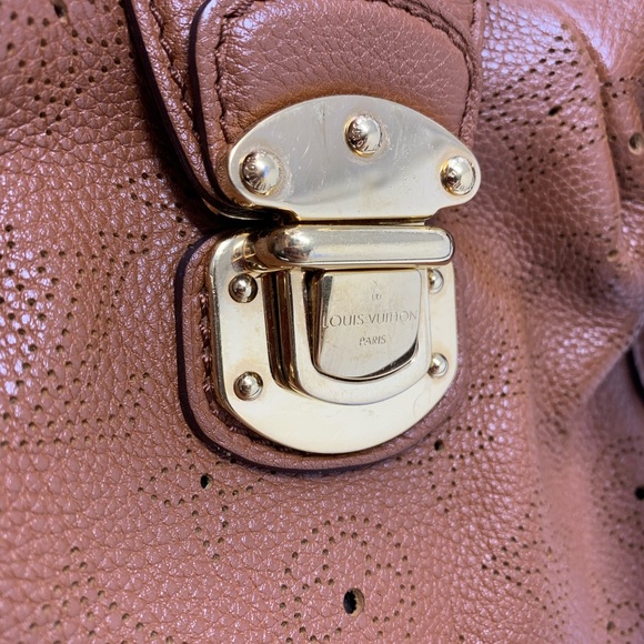 Authentic  LOUIS VUITTON Lunar PM Cognac Mahina - Picture 6 of 16